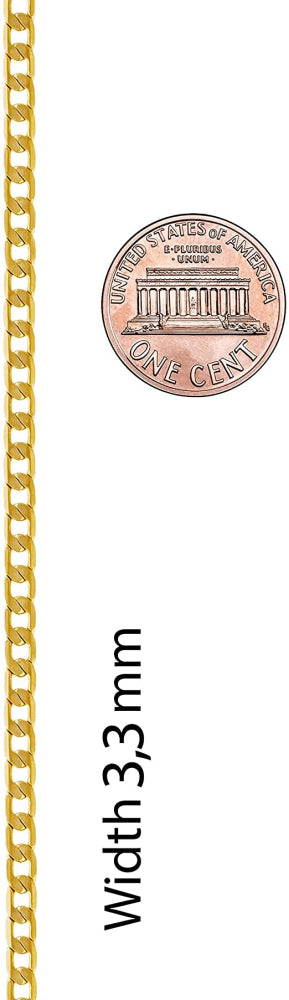 3mm Cuban Link Chain - Image 7