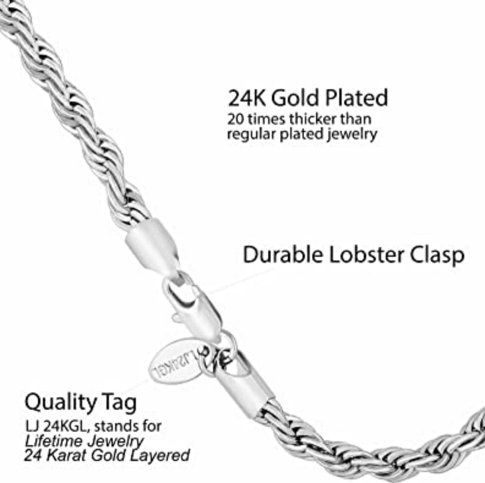 6mm Rope Chain Bracelet - Image 9