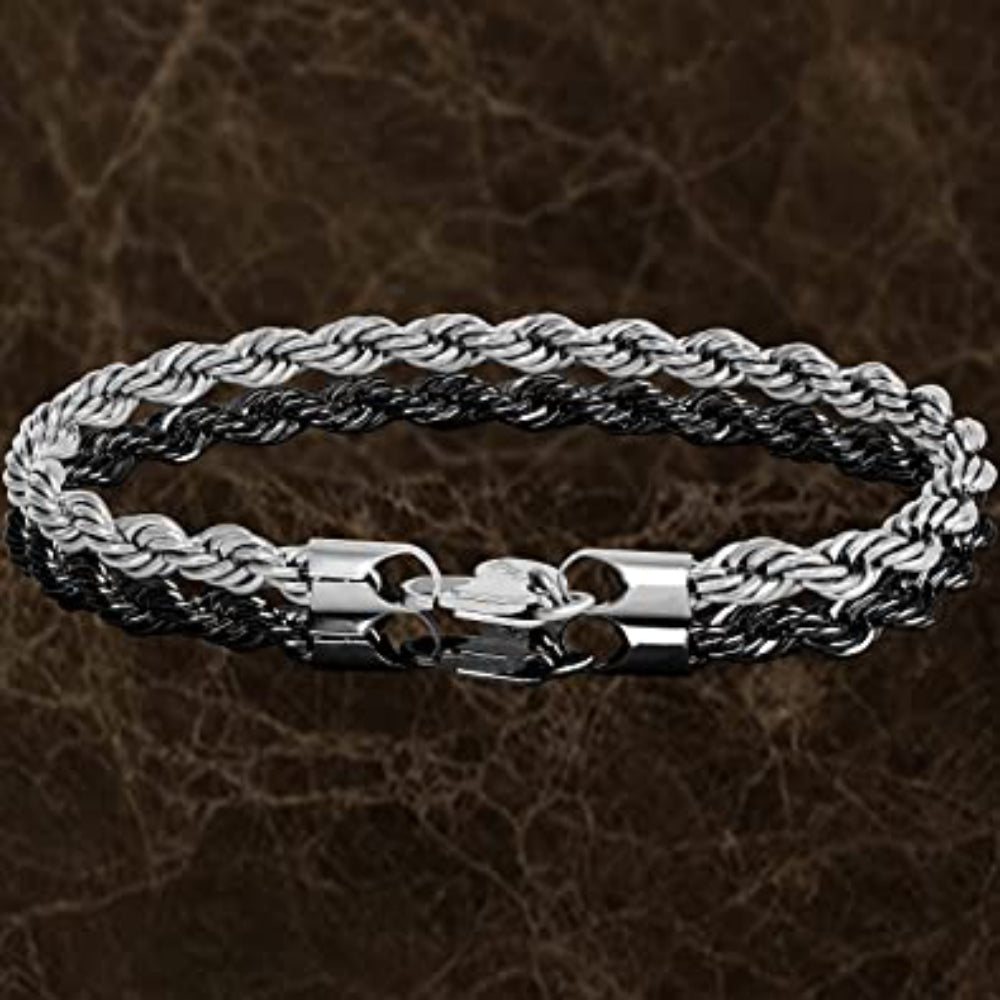 6mm Rope Chain Bracelet - Image 7