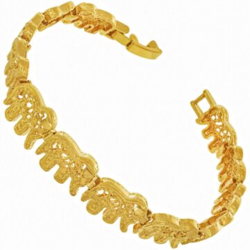 Alternative view of Elephant Link Bracelet
