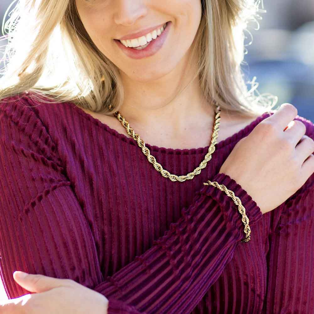 7mm Rope Chain - Image 2