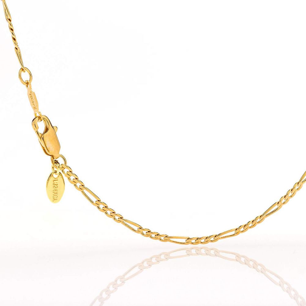 1.5mm Figaro Chain Figaro Chain Round - Image 4