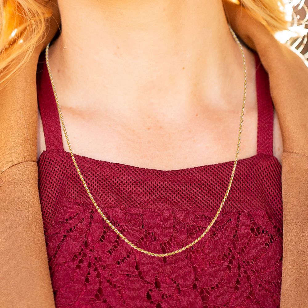 1.4mm Serpentine Chain - Image 5