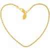 1mm Rope Chain Anklet