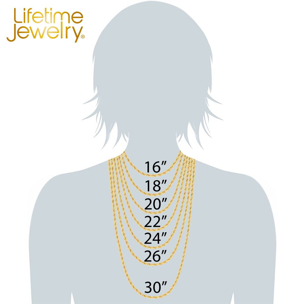 3mm Scroll Chain Necklace - Image 6