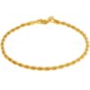 4mm Rope Chain Anklet