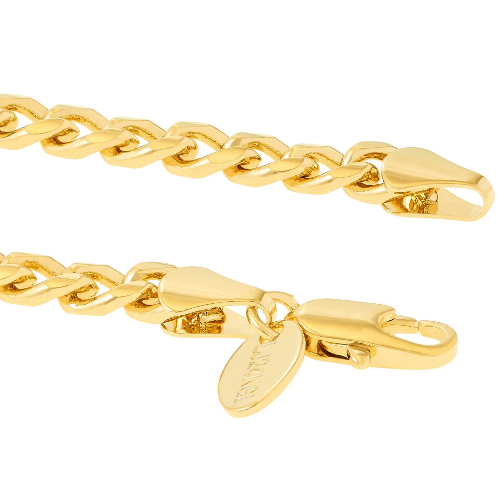 5mm Gold Cuban Link Bracelet - Image 4
