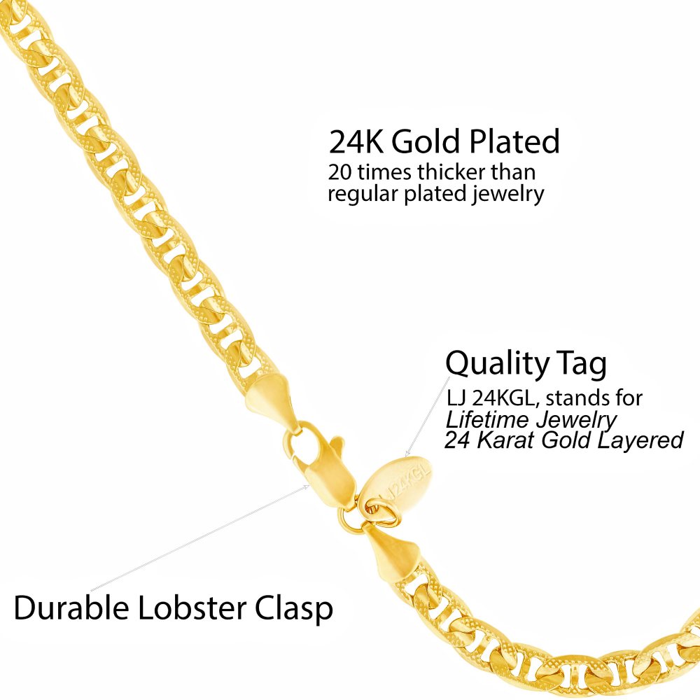 5mm Crushed Mariner Anklet - Image 3