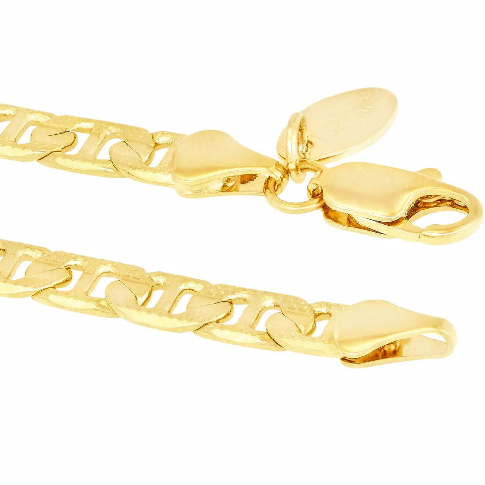 5mm Crushed Mariner Anklet - Image 5