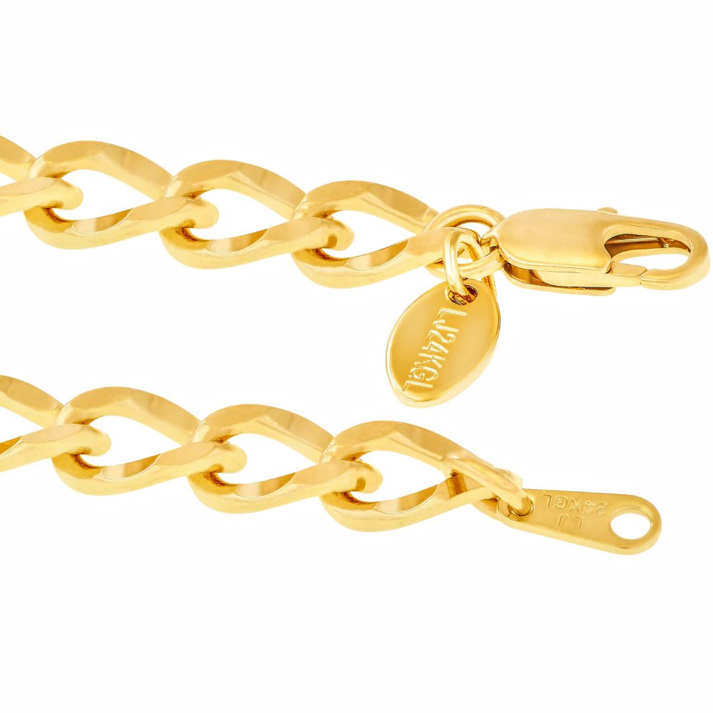 5mm Open Link Anklet - Image 5
