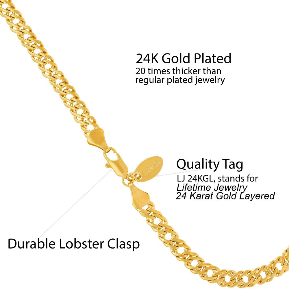 5mm Venetian Chain Anklet - Image 3