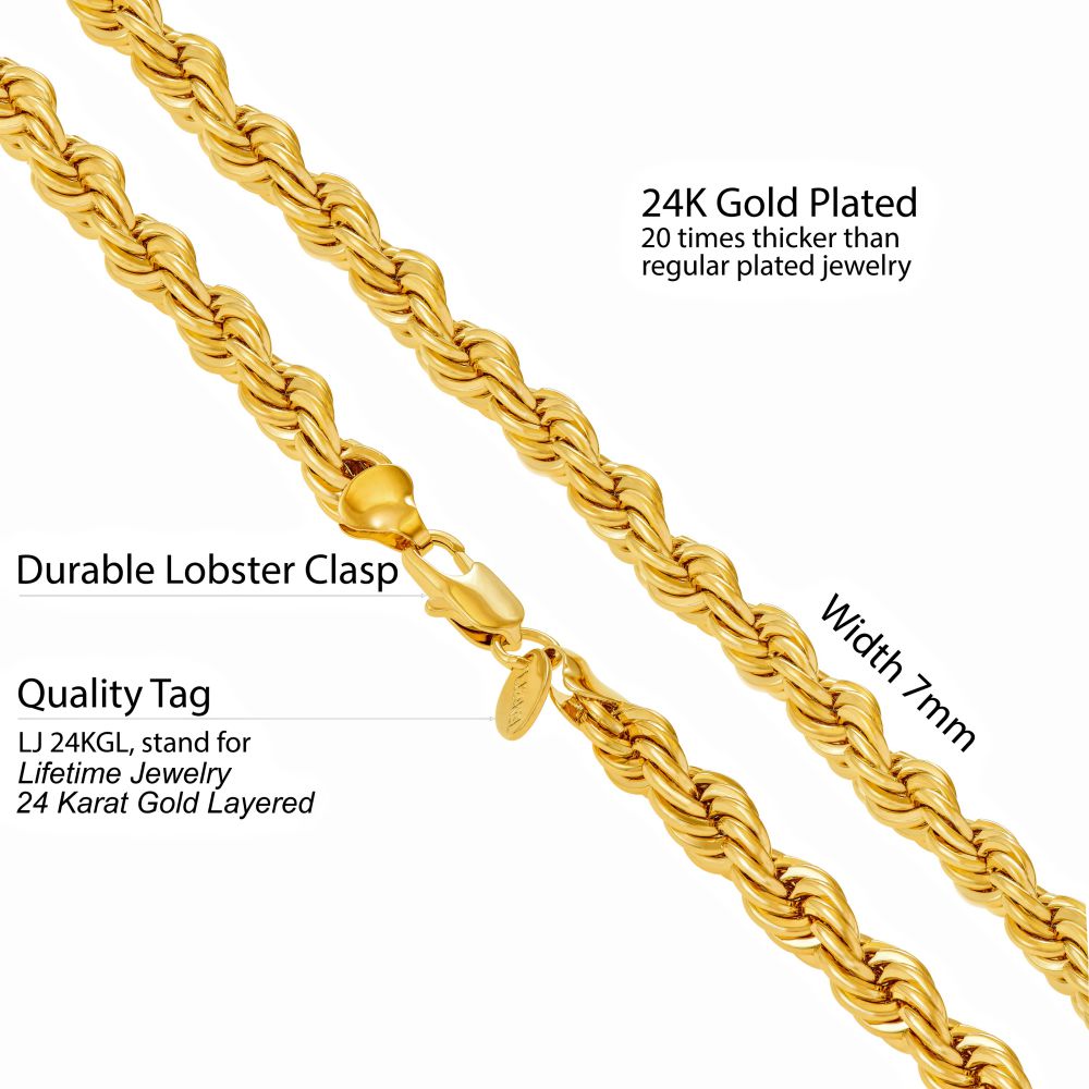 7mm Rope Chain - Image 5
