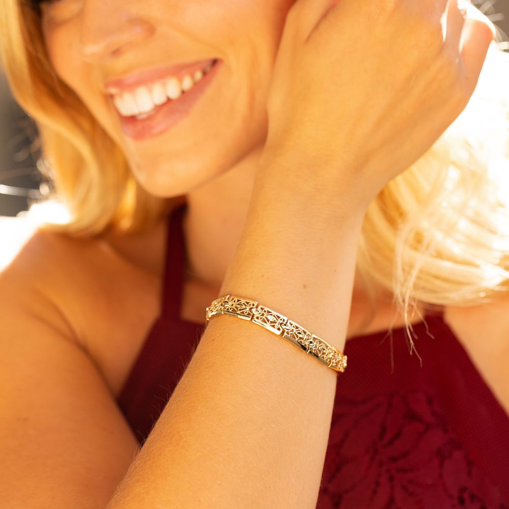 9mm Filigree Bracelet - Image 2