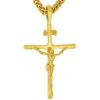 Classic Jesus Crucifix (with or without Pendant Chain)