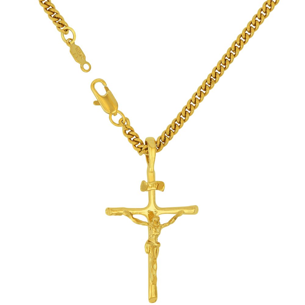 Classic Jesus Crucifix (with or without Pendant Chain) - Image 9