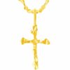 Nugget Cross Necklace