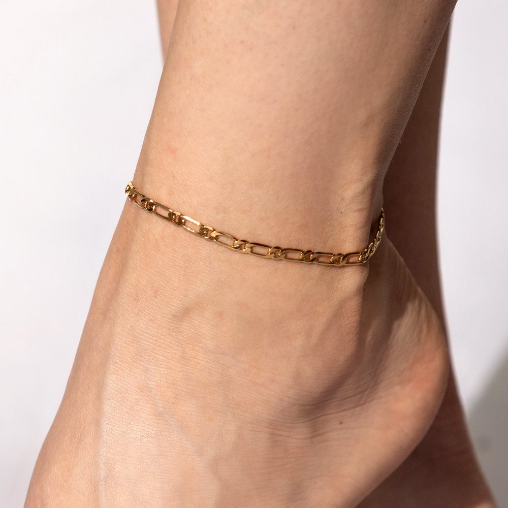 Flat Figaro Anklet - Image 2