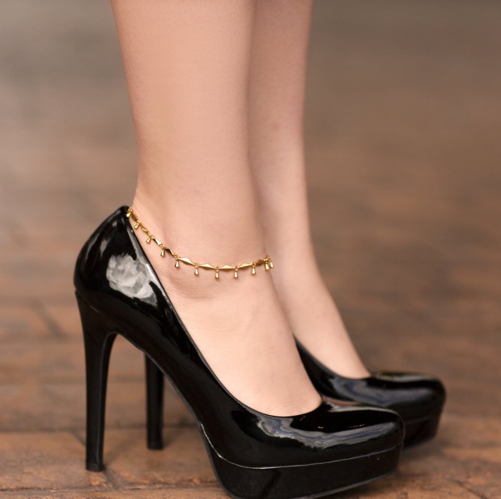 Teardrop Anklet - Image 3