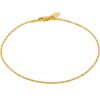Twisted Box Chain Anklet