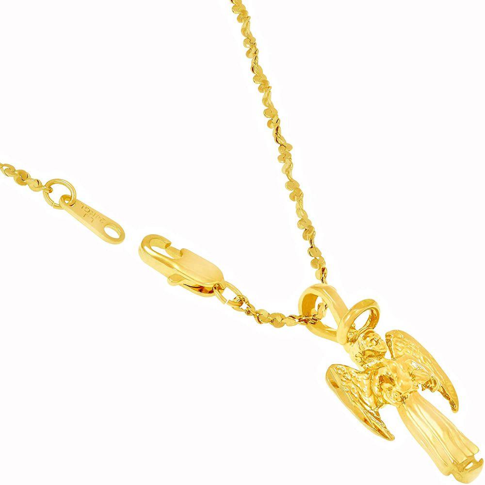 Guardian Angel Pendant Necklace - Image 4