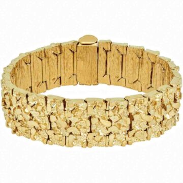 Alternative view of 23mm Extra Wide Nugget Bracelet