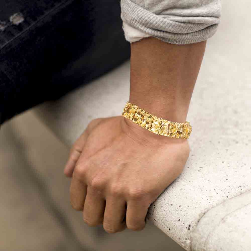 16mm Medium Nugget Bracelet - Image 5