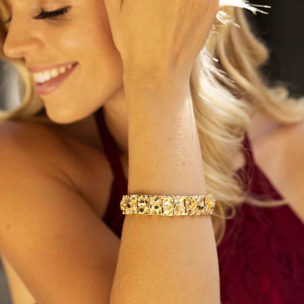 16mm Medium Nugget Bracelet - Image 6