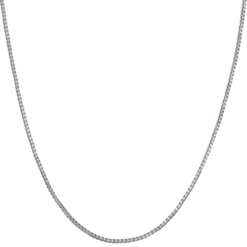 Alternative view of 1mm Box Chain Necklace