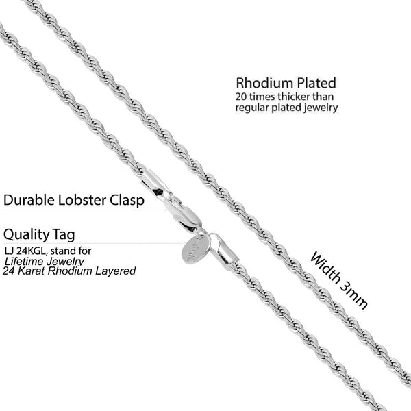 3mm Rope Chain - Image 34