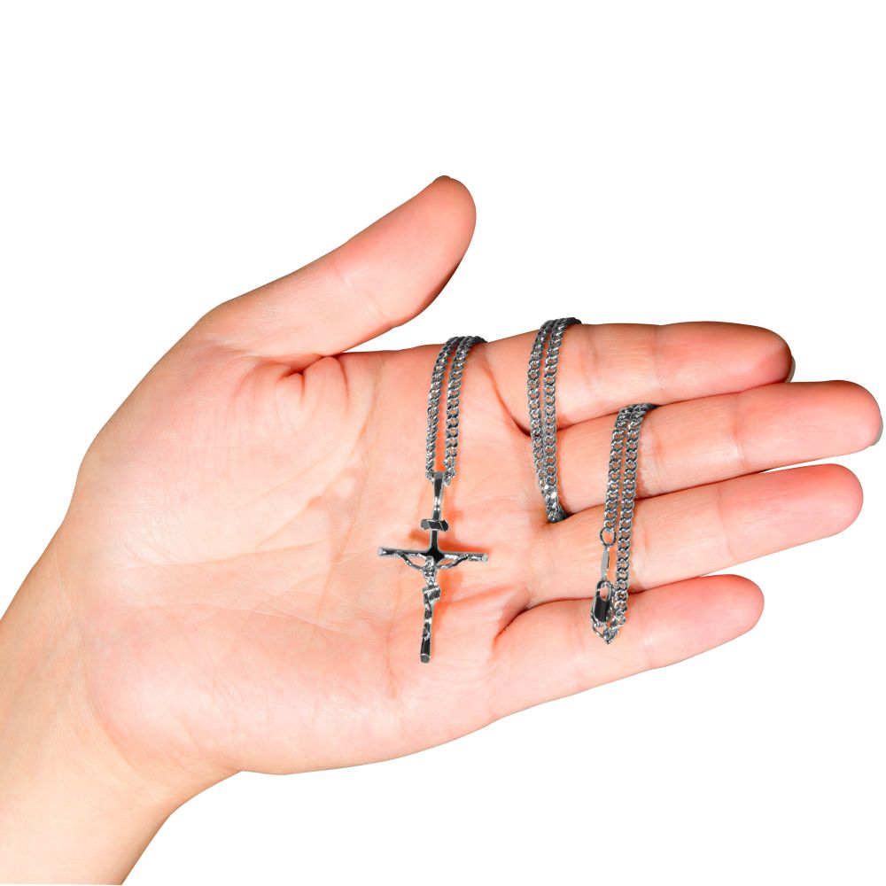 Classic Jesus Crucifix (with or without Pendant Chain) - Image 15