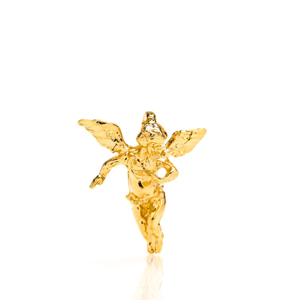 Cherub Angel Pendant Necklace - Image 3
