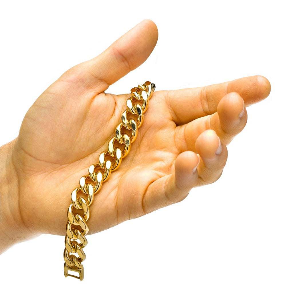 15mm Cuban Link Bracelet - Image 5