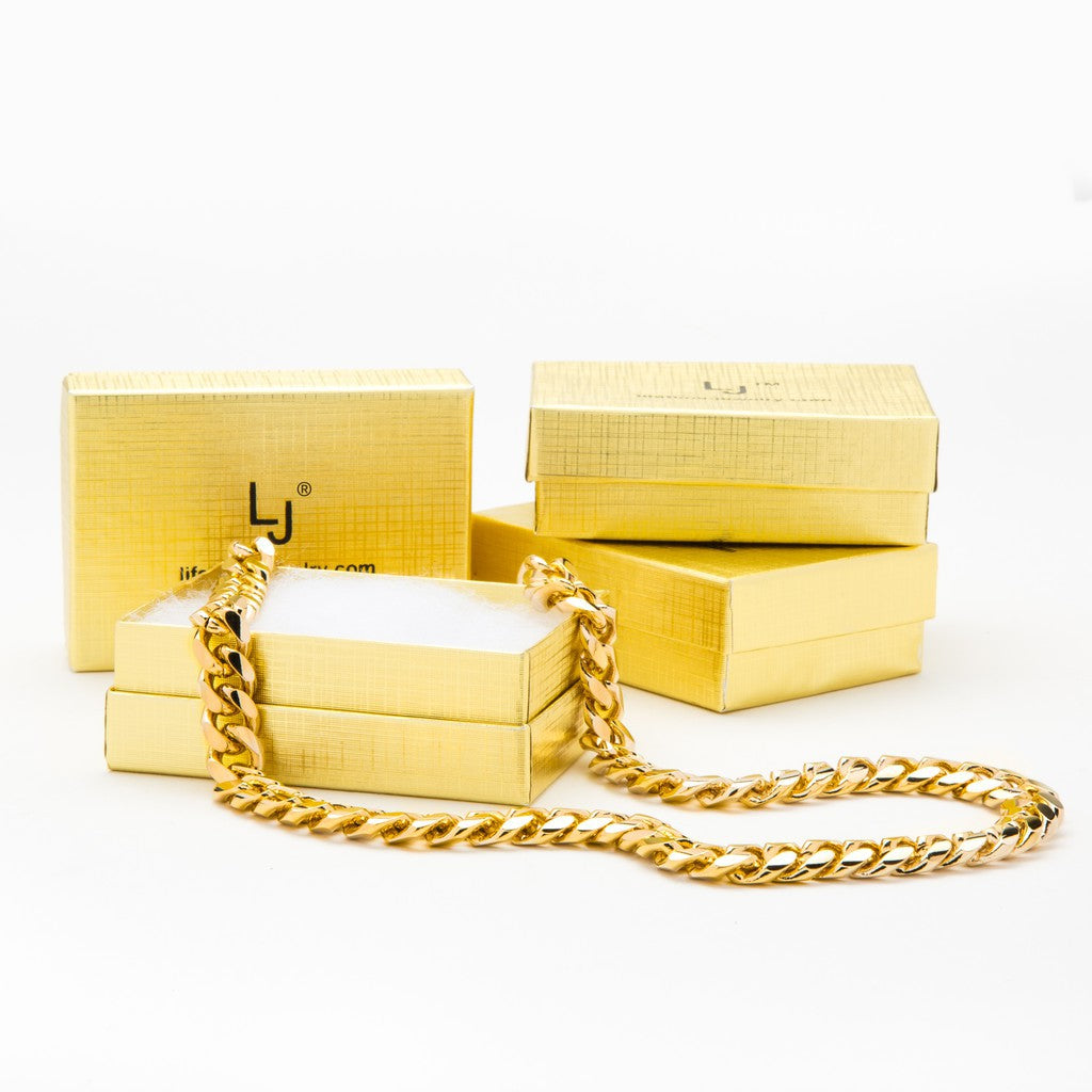 11mm Gold Cuban Link Chain - Image 3