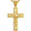 Filigree Cross Necklace Pendant with or without 20" Chain