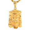 Face of Christ Pendant with Necklace