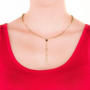 Alternative view of Small Rosary Necklace
